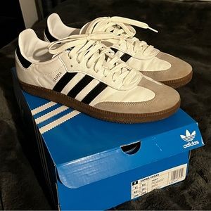 Lightly used Adidas Samba runners